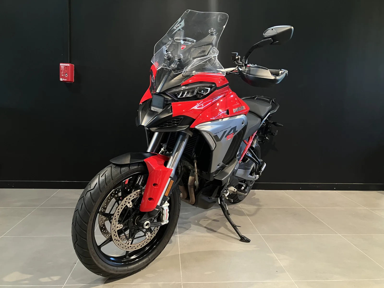KTM Multistrada V4 S Radar Red & Forged Rims d'occasion